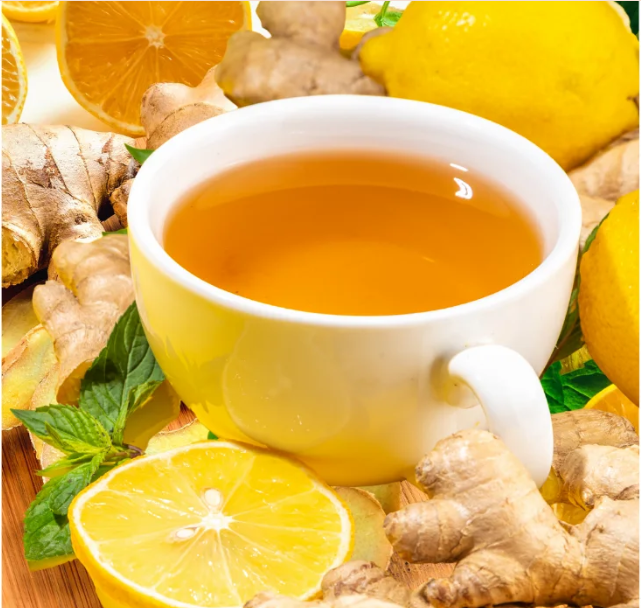 Lemon Ginger Drink for Inflammation